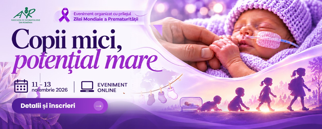 Webinar online Copii mici, potențial mare - 11-13 noiembrie 2026